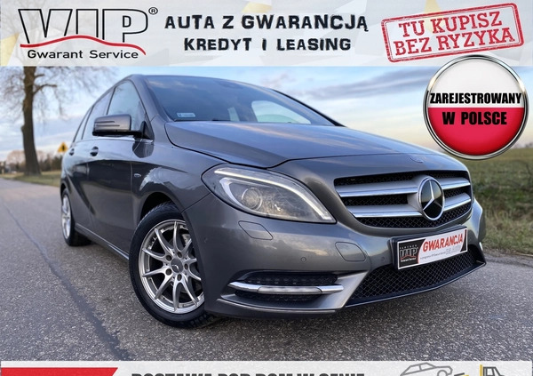 wielkopolskie Mercedes-Benz Klasa B cena 35890 przebieg: 159633, rok produkcji 2012 z Gdańsk